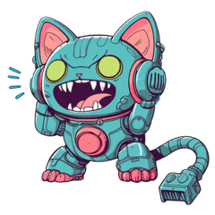 Cyberpunk Cat Bot