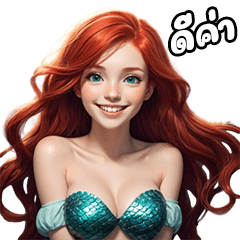 Aqua Beautiful  mermaid