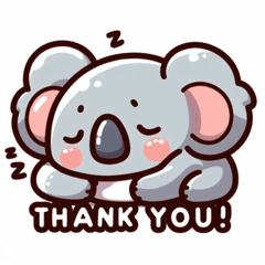 Cozy Koala Stickers2@SFW