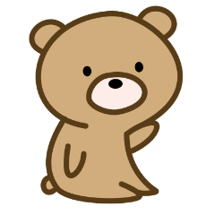 Cuddly Bear Stickers 01