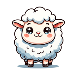 Cute Sheep Stickers2