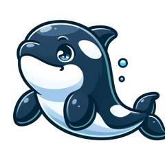 Cute Orca Stickers1