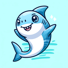 Cute Shark Stickers1