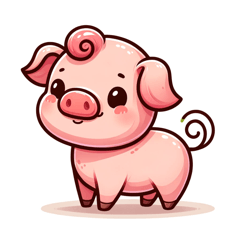 Cute Pig Stickers2