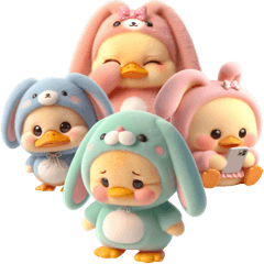 Cute little duck gang V2