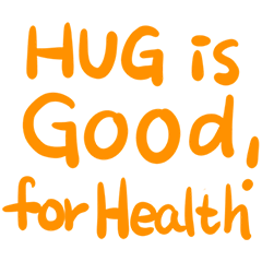 Hug is good for healthy