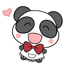 Ribbon Panda3 (greetings)