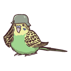 German army parakeet
