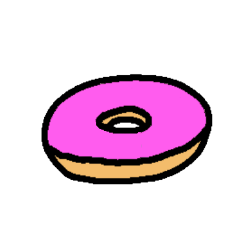 Just a donut.