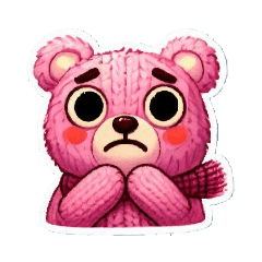 可愛粉紅色熊熊～KK