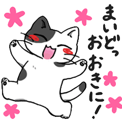 tabby cat by Kansai dialect sticker