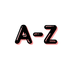 ตัวอักษร A to Z