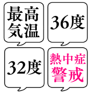 SUMMER TEMPERATURE FUKIDASHI Sticker
