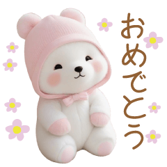cute little bearSticker5 by keimaru
