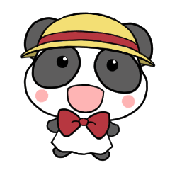 Ribbon Panda6 (greetings)