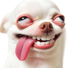 Chihuahuas with funny expressions