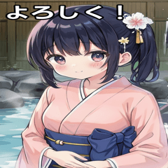 hot spring yukata girls