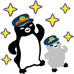 RAILWAY150th Anniversary Suica's Penguin