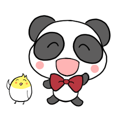 Ribbon Panda7 (greetings)