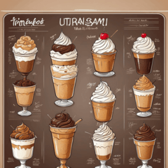 Ice Cream Flavors Stickers