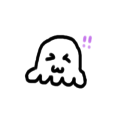 cute octopus ghost