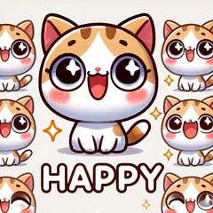 Cute Cat Stickers10