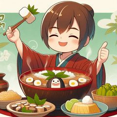 日本の味: 地域ごとの食品スタンプ
