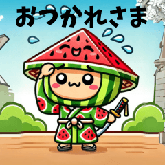 Watermelon Samurai