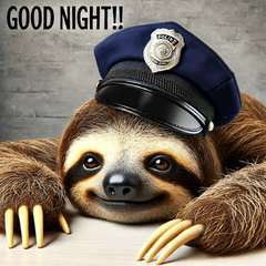 Lazy Sloth Police