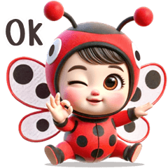 Cute ladybug (ENG)