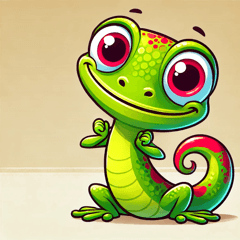 Cute and Quirky Reptile Stickers