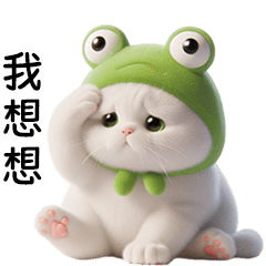 Chubby cat Froggy [TW]