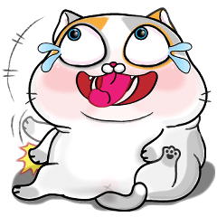 Mumu - naughty fat meow (No Text)