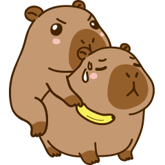 cute chubby capybara V3 [JP]