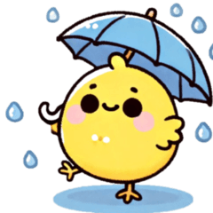 Cute Chick Stickers 2