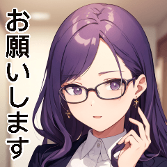 Anime Secretary Girl (Daily Language 2)