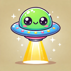 Stiker UFO-kun