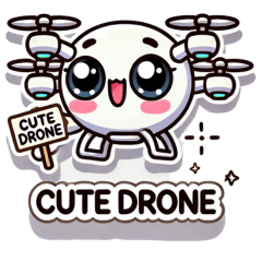 Cute Drone Stickers