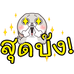 กระต่ายจอมป่วน : สติกเกอร์คำฮิต