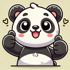 Thumbs Up Panda