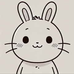 Cute Rabbit Stickers4
