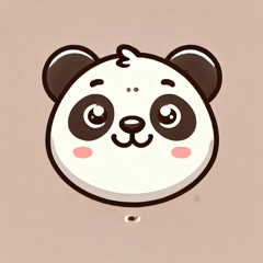 Cute Panda Stickers6