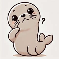 Curious Seal Stickers