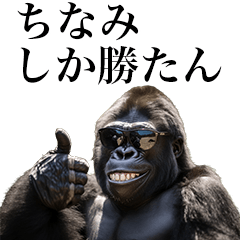 [Chinami] Funny Gorilla stamps to send