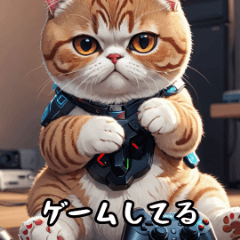 Exotic Shorthair Daily Life Stickers