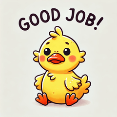 Clumsy Duck Stickers @SFW