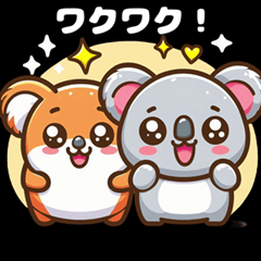 Koala & Hamster Cuteness