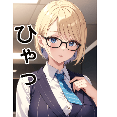 Anime Office Girl (Daily Language 1)