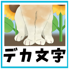 【夏のお便り】モフ猫連合の夏【デカ文字】
