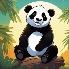 Pandas in a fairytale world